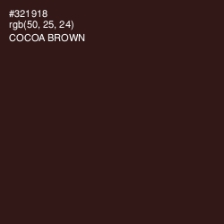 #321918 - Cocoa Brown Color Image